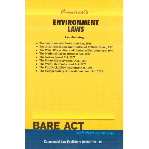 Commercial's Environment Laws Bare Act